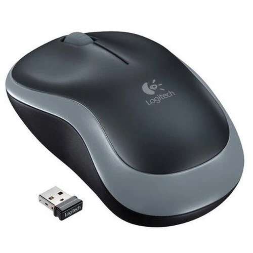 Logitech® M185 - 2.4GHZ - EER2 - bezdrôtová myš - Sivá