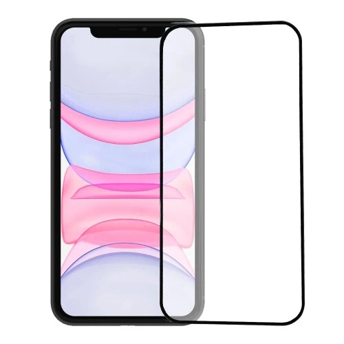 Ochranné sklo 6D Glass iPhone 12/12 Pro celotvárové - čierne