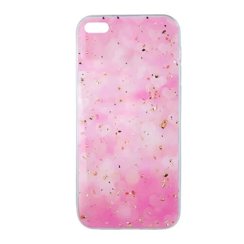 Puzdro Glam TPU for iPhone 7/8/SE 2020/SE 2022 - Ružové