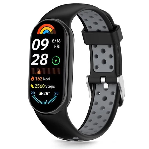 Remienok Tech-Protect Iconband Air Xiaomi Smart Band 8/9/10/NFC - čierno-sivý