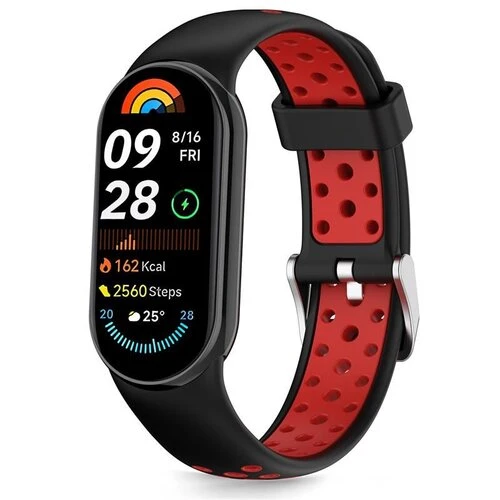 Remienok Tech-Protect Iconband Air Xiaomi Smart Band 8/9/10/NFC - čierno-červený