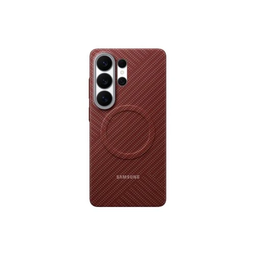EF-KS948SRE Samsung Carbon Magnetický Kryt pro Galaxy S26 Ultra Coral Red