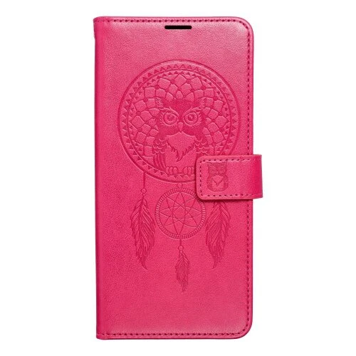 Puzdro Mezzo Book Xiaomi 15T Pro, vzor dreamcatcher - červené