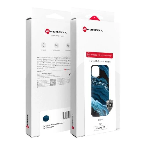 Puzdro Forcell F-Protect Magsafe iPhone 16 Pro - deep sea