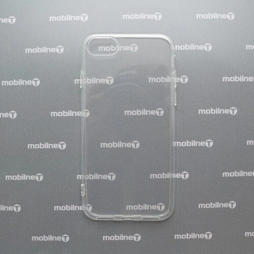 Silikónové puzdro iPhone 7/8 priehľadné, nelepivé