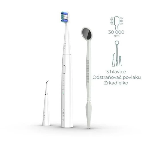 AENO DB8 sonická zubná kefka - biela
