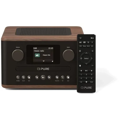 Pure CD Prehrávač Classic, C-D4, Dab+, FM - Čierne