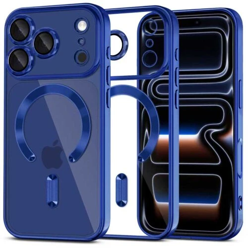 Puzdro Tech-Protect Magflex Magsafe iPhone 17 Pro - shiny deep blue
