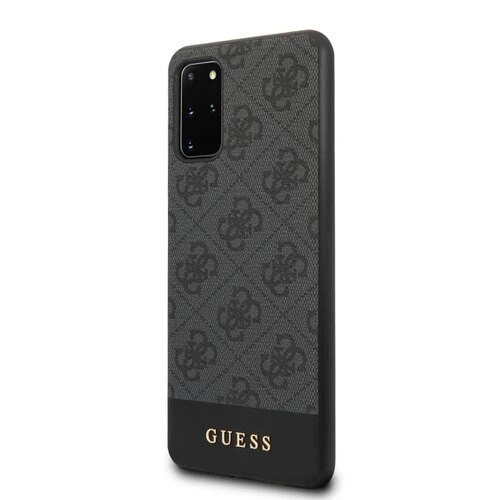 Puzdro Guess Samsung Galaxy S20+ GUHCS67G4GLGR silikónové - sivé