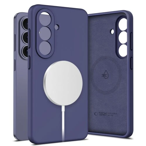 Puzdro Tech-Protect Silicone Magsafe Galaxy S26 - cobalt violet