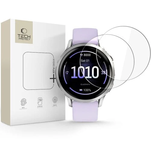 Hydrogélová fólia Tech-Protect Hydro Flex+ Garmin Venu 4 (41 mm), 2 ks