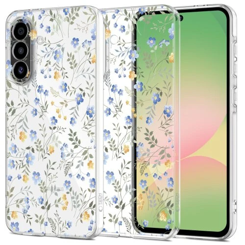 Puzdro Tech-Protect Flexair Galaxy A57 5G - spring flowers
