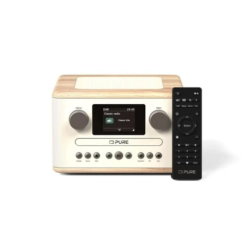 Pure CD Prehrávač Classic, C-D4, Dab+, FM - Biele