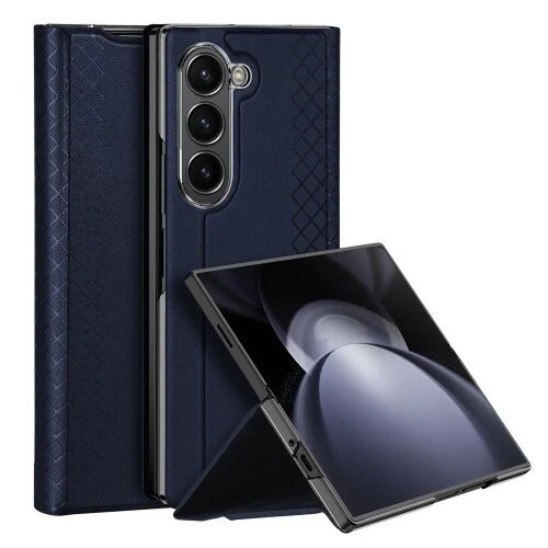 Puzdro Dux Ducis Bril Book Samsung Galaxy Z Fold 6 5G - modré
