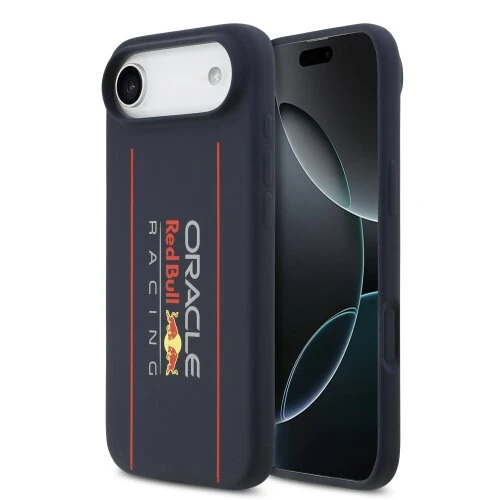 Red Bull Silicone Vertical Logo MagSafe Zadní Kryt pro iPhone Air Navy