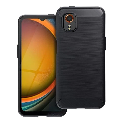 Puzdro Carbon Lux TPU Samsung Galaxy Xcover 7 Pro - čierne