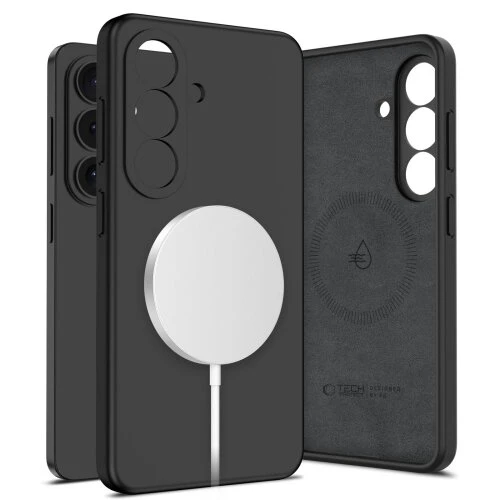 Puzdro Tech-Protect Silicone Magsafe Galaxy S26+ Plus - čierne