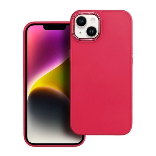 Puzdro Frame TPU Xiaomi Redmi 13C/Poco C65 - červené