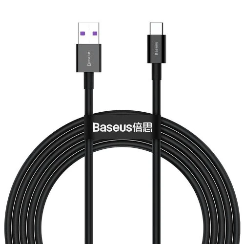Baseus Superior Series Fast Charging Datový Kabel USB-A/USB-C 66W 2m Black