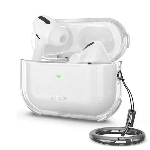 Puzdro Tech-Protect Bounce Apple AirPods Pro 3 - transparentné