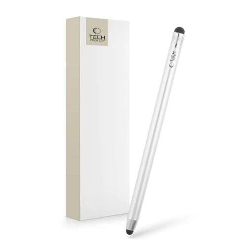 Stylus pero Tech-Protect Touch - strieborné