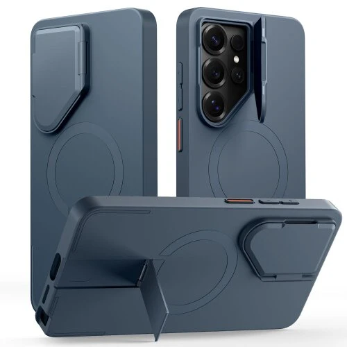 Puzdro Tech-Protect Kevlar Aura Magsafe Galaxy S26 Ultra - tmavomodré