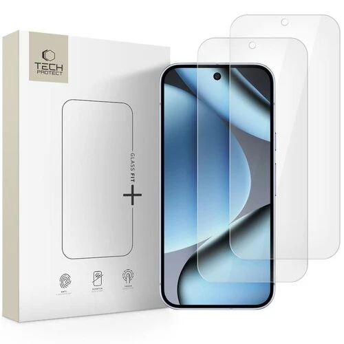 Ochranné sklo Tech-Protect Glass Fit+ Google Pixel 9 Pro XL/10 Pro XL, 2 ks