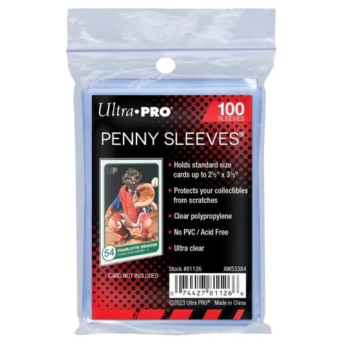Ultra Pro - Card Sleeves obaly na karty 100ks priesvitné (63,5 × 88,9 mm)