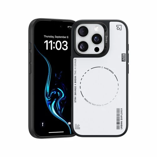Puzdro Benks Minimalist Magsafe iPhone 16 Pro Max - biele