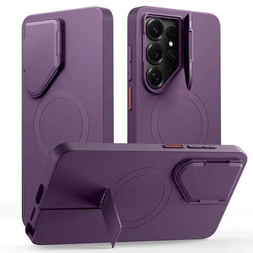 Puzdro Tech-Protect Kevlar Aura Magsafe Galaxy S26 Ultra - fialové