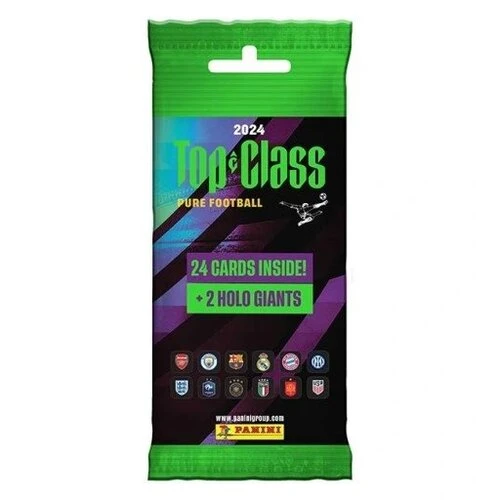 Futbalové karty PANINI TOP CLASS 2024 - FATPACK