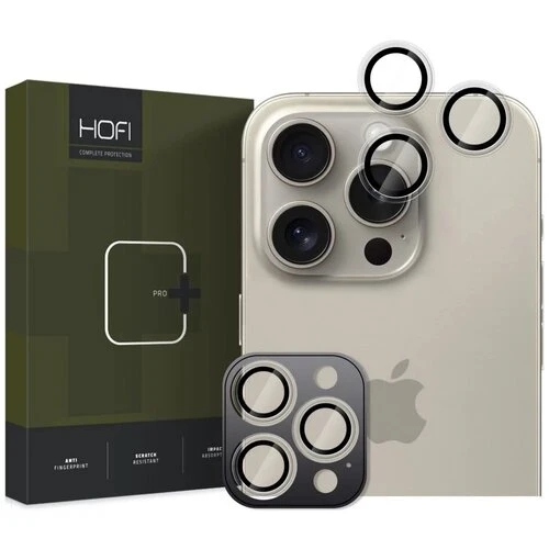 Ochranné sklo na zadný fotoaparát Hofi Camring iPhone 18 Pro/17 Pro/18 Pro Max/17 Pro Max/16 Pro/16 Pro Max - transparen