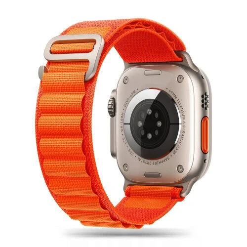 Remienok Tech-Protect Nylon Pro Apple Watch 8/9/10/11/SE/Ultra (44/45/46/49 mm) - oranžový