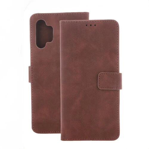 Puzdro Smart Velvet Book Samsung Galaxy A36 5G - hnedé