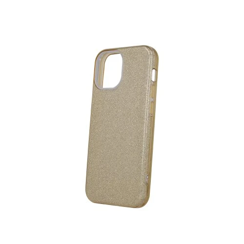 Puzdro Glitter 3in1 iPhone 13 Mini - zlaté