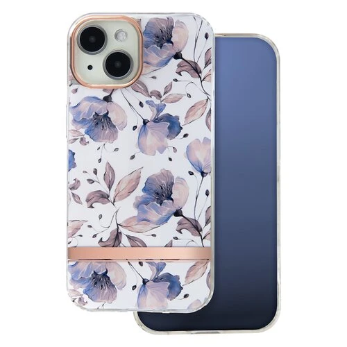 Puzdro Ultra Trendy TPU Samsung Galaxy S25 5G - kvietkové