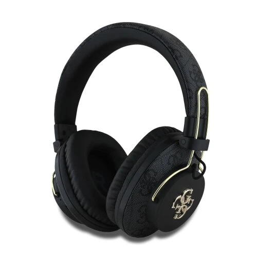 Guess PU 4G Metal Logo ENC Bezdrátová Sluchátka Black
