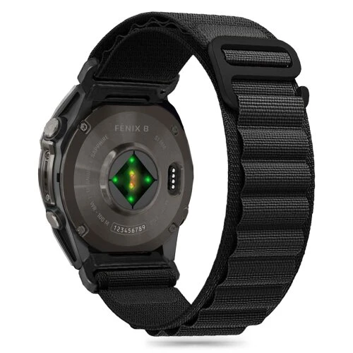 Remienok Tech-Protect Nylon Pro Garmin Fenix 5/6/6 Pro/7/8/8 Pro (47 mm)/E - čierny