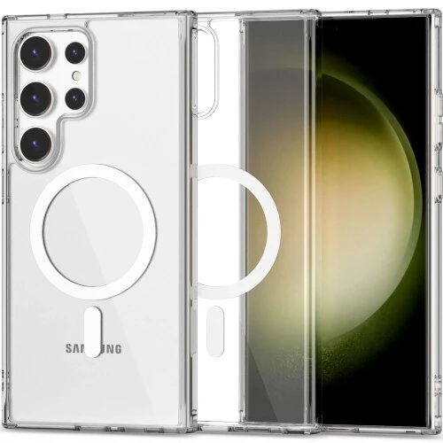 Puzdro Tech-Protect Flexair Hybrid Magsafe Galaxy S24 Ultra - transparentné