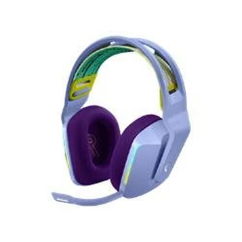 Logitech G733 LIGHTSPEED - bezdrôtový RGB herný headset - fialové