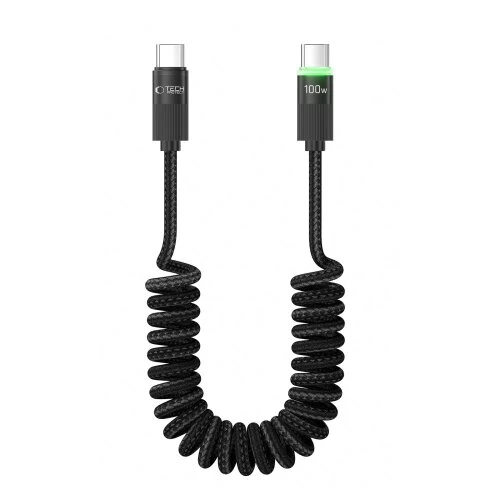 Kábel Tech-Protect UB20T Ultraboost USB-C PD100W/5A, 1,8 m - čierny