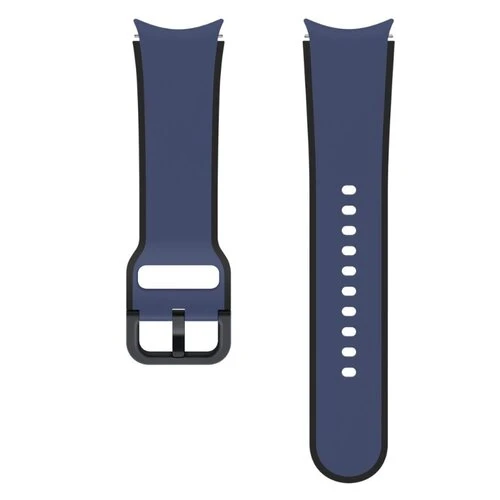 ET-STR90SNE Samsung Galaxy Watch 4/4 Classic/5/5 Pro Dvoubarevný Sportovní Řemínek 20mm S/M Navy