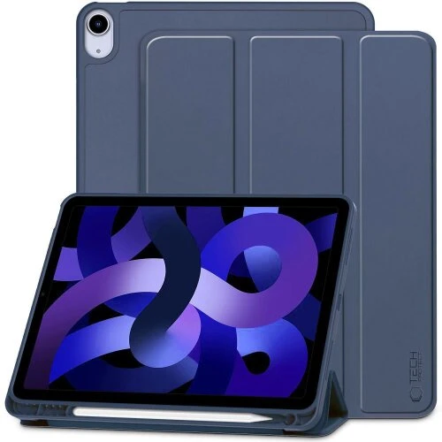 Puzdro Tech-Protect SC Pen iPad Air 10.9” 4/5 (2020-2022)/11” 6/7/8 (2024-2026) - tmavomodré