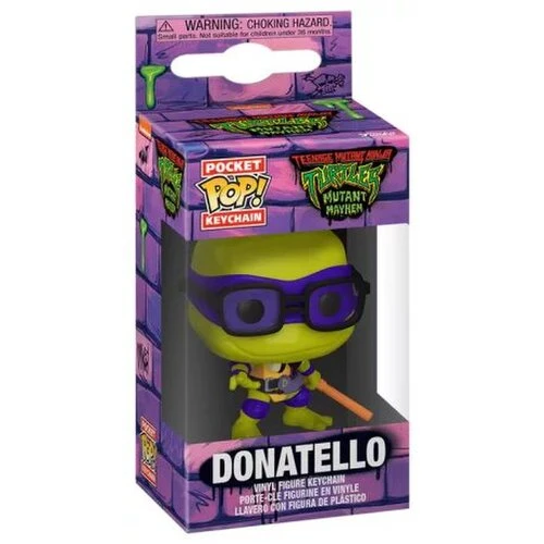 POP Keychain: TMNTDonatello - Mutant Mayhem (klúčenka)