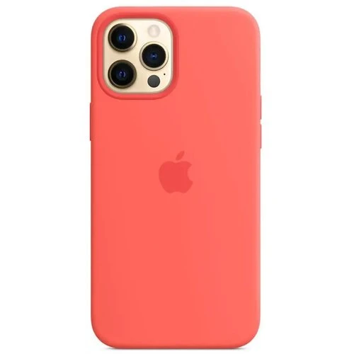MHL93ZM/A Apple Silikonový kryt vč. Magsafe pro iPhone 12 Pro Max Pink Citrus