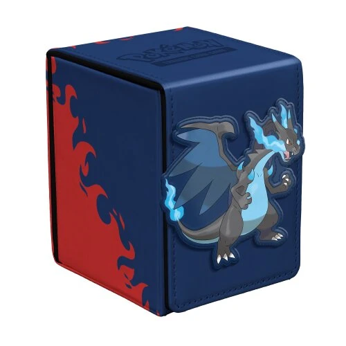 Pokémon UP: Mega Charizard X - Alcove Flip Deck Box na 100 kariet