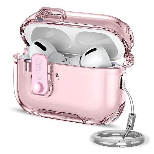 Puzdro Tech-Protect Bounce Pro Apple AirPods Pro 3 - ružové