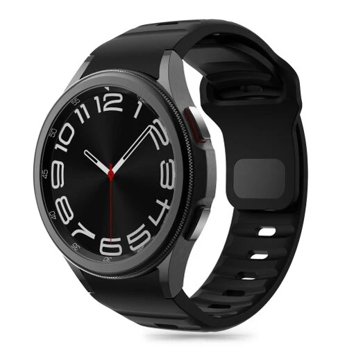 Remienok Tech-Protect Silicone Line Samsung Galaxy Watch 4/5/5 Pro/6/7/FE - čierny
