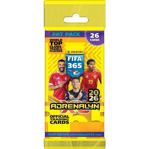 Panini FIFA 365 2026/2027 - ADRENALYN Karty - Fatpack