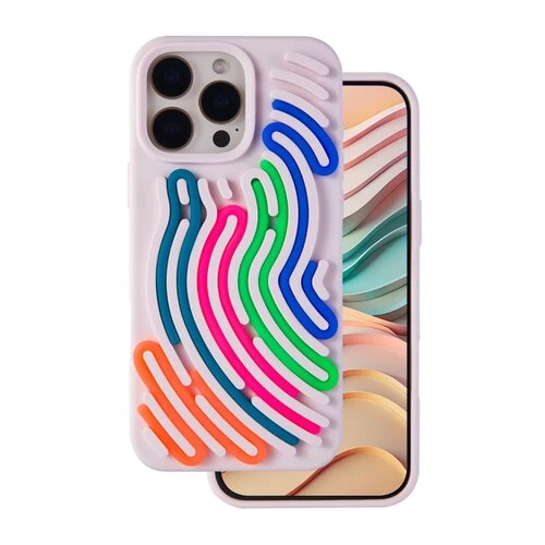 Puzdro Snake iPhone 16 Pro Max - béžové